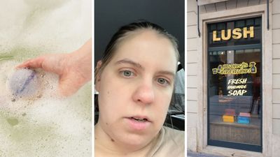 ‘Why would you do this?’: Woman gets bath bomb from Lush. Uh, why does it look like that?