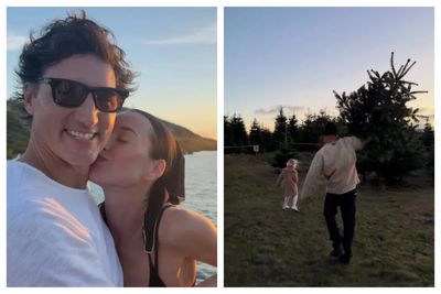 Katy Perry shares Christmas pictures with Justin Trudeau and ex Orlando Bloom