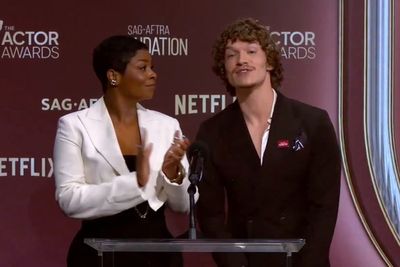 Heated Rivalry’s Connor Storrie reveals he went from waiting tables to reading award nominations in just eight months