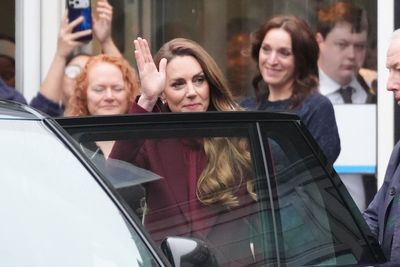 Princess of Wales visits NHS staff a day before her birthday