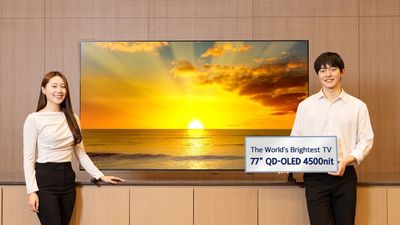 LG and Samsung announce new TV OLED panel tech cranking out 4,500 nits of brightness, but don't expect anything like that for PC monitors