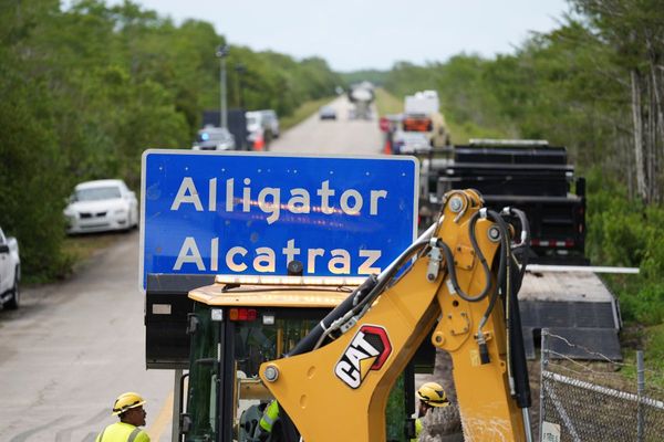 Officials withheld evidence on Florida's 'Alligator Alcatraz' funding, environmental groups say