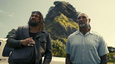 Jason Momoa and Dave Bautista's new Prime Video movie The Wrecking Crew gets an explosive first trailer — and it looks like big, dumb fun