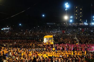 Filipino Catholics express outrage over corruption scandal during massive religious procession
