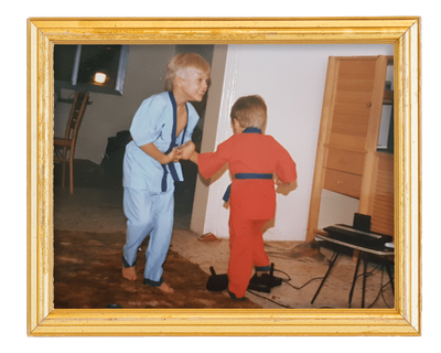 My favourite family photo: ‘I was six, with mumps and diarrhoea – and having the time of my life’