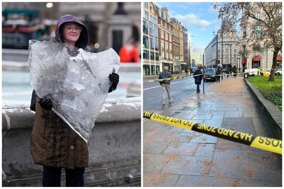 Anger rises over ungritted pavements and cycle paths amid icy weather - as London council says it's not worth it
