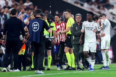 What Diego Simeone told Vinicius Jr to spark furious Madrid derby row