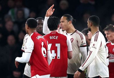Virgil van Dijk reveals Liverpool squad 'rightly unhappy' at Gabriel Martinelli for Conor Bradley push