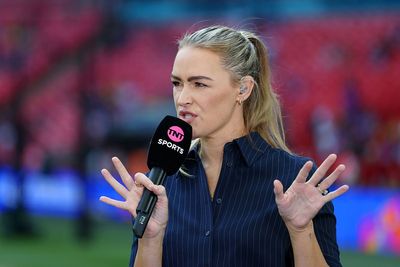 Laura Woods hits out at fellow broadcaster Richard Keys over Gabby Logan claim
