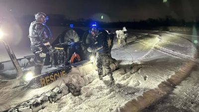 Snowmobiler Plunges Into Icy Lake on NYE, Serves a Stark Reminder for Everyone