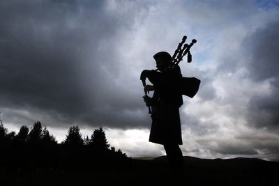 Fact check: Video shows bagpipes played in Israel