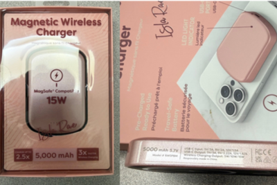 Thousands of phone chargers sold at T.J. Maxx and Marshalls under recall for explosion threat