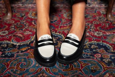 Claudia Winkleman just wore these custom Traitors loafers – here’s where to shop