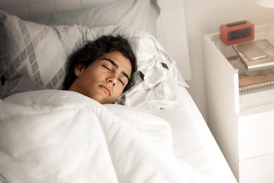 Sleeping in on the weekends can help boost your teen’s mental health, study finds