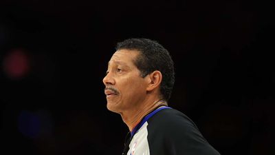Veteran NBA Referee Bill Kennedy Carted Off Court After Injuring Leg