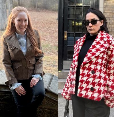 ‘Marie Claire’ Editors Try Me+Em’s Modern Versions of Kate, Diana and Máxima’s Best Outfits