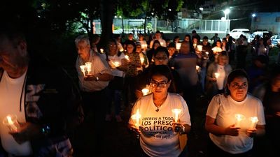 Second night of vigils held across Venezuela calling for the release of political prisoners