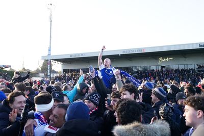 Non-league Macclesfield stun holders Crystal Palace in one of the greatest FA Cup shocks