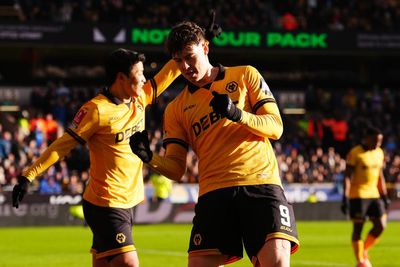 Jorgen Strand Larsen nets hat-trick as Wolves hit Shrewsbury for six in FA Cup