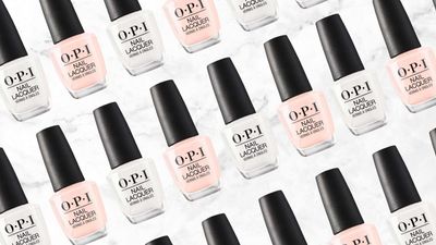 OPI's Funny Bunny and Bubble Bath are the only polishes you need for classy nails this month