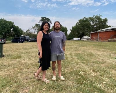 ‘Not worth the risk’: Lana and Todd were due to get married – but instead spent the day at a bushfire shelter