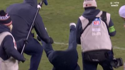 Rome Odunze Was So Happy After Bears’ Comeback Win He Took Down Ben Johnson