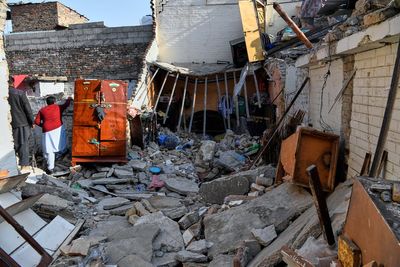 Bride and groom among 8 killed in gas cylinder blast at Pakistan wedding