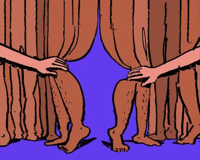 This is how we do it: ‘The dark room is a judgment-free place, where we can live out fantasies together’