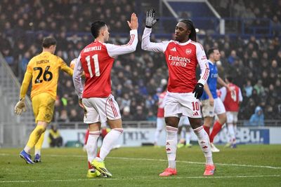 Portsmouth v Arsenal live: Martinelli hat-trick sends Gunners easily past Pompey in FA Cup