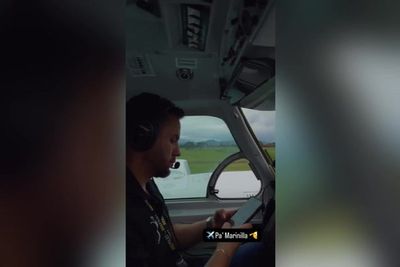 Video shows Columbian singer Yeison Jimenez on plane before fatal crash