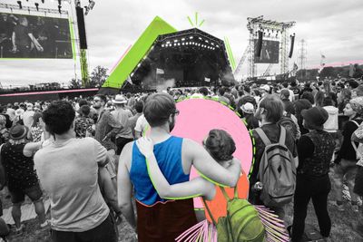 The kindness of strangers: alone in the crowd at Glastonbury, a stranger hugged me tight while I cried about my dead dad