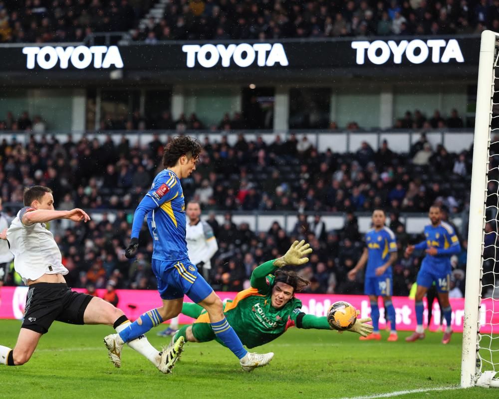 Gnonto and Tanaka turn tie on its head as Leeds knock Derby out of FA Cup