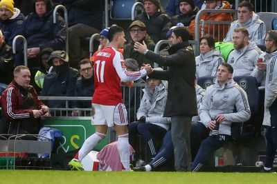 Arsenal: Mikel Arteta sends message to Arne Slot over Gabriel Martinelli support after Conor Bradley backlash
