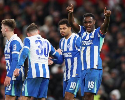 Danny Welbeck shines as Brighton dump Manchester United out of FA Cup