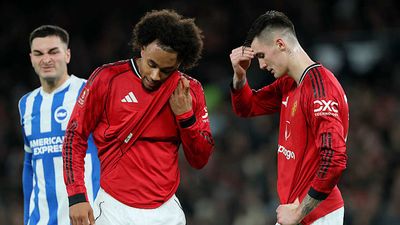 Man Utd Player Ratings vs. Brighton: 10-Man Red Devils Crash Out of FA Cup
