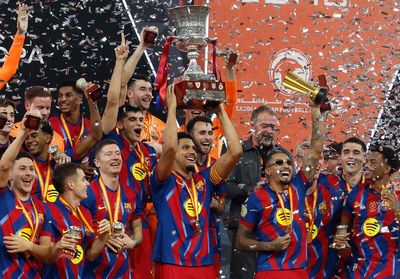 Barcelona 3-2 Real Madrid: Blaugrana retain Spanish Super Cup in Clasico thriller