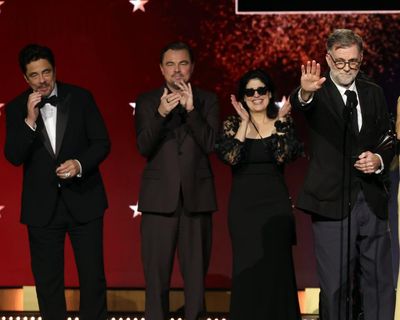 The Golden Globes ceremony ignored politics. But their big winner taps today’s unhappy turbulence