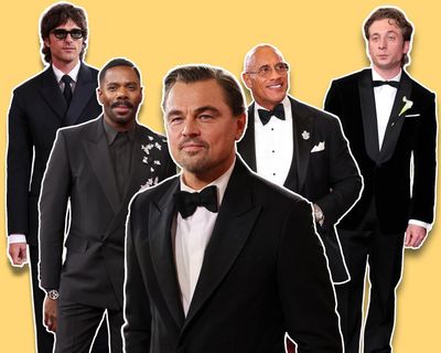 March of the penguins: the Golden Globes red carpet marks the return of the staid black suit