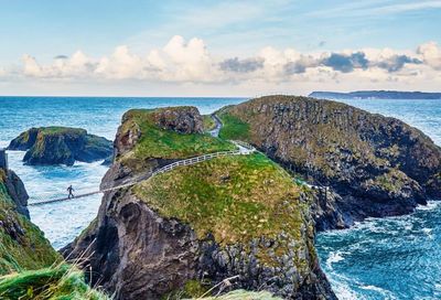 ‘Waves break right on to the bus windscreen’: a car-free trip along County Antrim’s dramatic coast