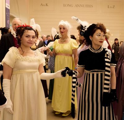 ‘I almost tripped on the carpet!’ The boom in regency balls