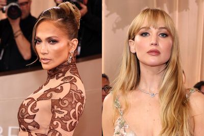 Golden Globes: Jennifer Lopez and Jennifer Lawrence embrace nude gown trend