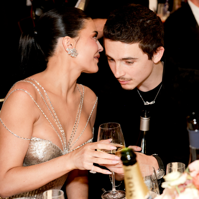 Cameras Caught Kylie Jenner's Sweet Reaction to Timothée Chalamet’s Golden Globes Win