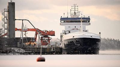 Cargo vessel suspected of damaging undersea cable allowed to leave Finland