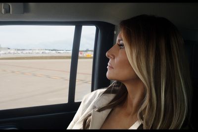 Trump delivers two-word review of Melania’s movie before its premiere at Kennedy Center