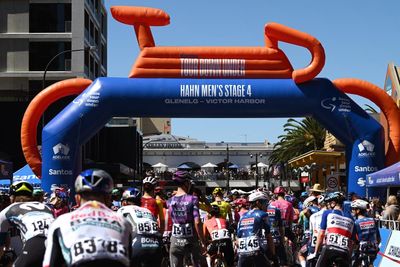 ‘It’s embarrassing’: riders say time is up for fossil fuel sponsorship of heat-affected Tour Down Under