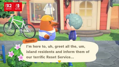 Is Resetti in Animal Crossing: New Horizons?