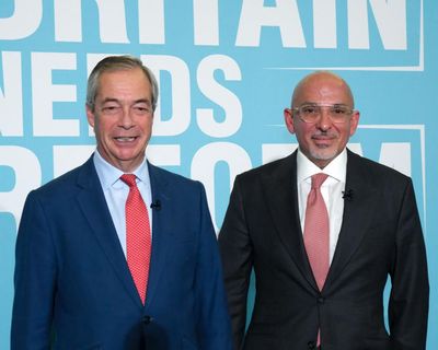 Nigel Farage and Nadhim Zahawi’s social media posts reveal history of enmity