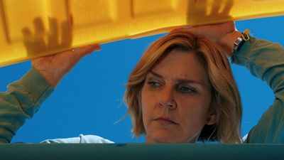 Rhea Seehorn says Vince Gilligan won't make fans wait for Pluribus season 2 but "he wants to craft the show with all the care" it deserves: "We'll get back as fast as we can"