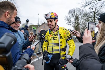 'Monday's Victory' - Wout van Aert back training on the bike only 10 days after surgery for ankle fracture