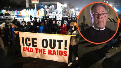 ‘You’re white, you wouldn’t be fun anyway’: ICE point gun at Minneapolis pastor before saying something very telling